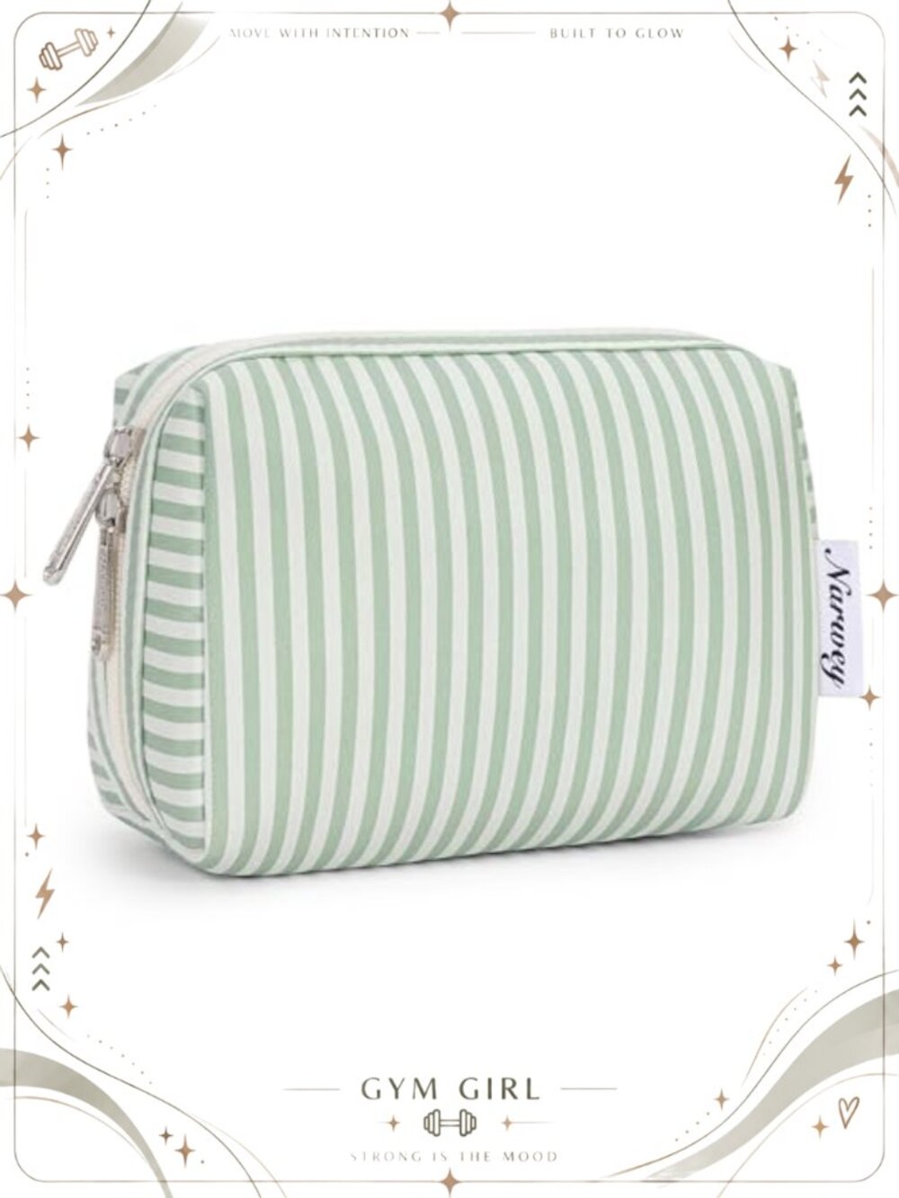 Small Makeup Bag Purse Mini Cosmetic Pouch Water-Resistant Travel